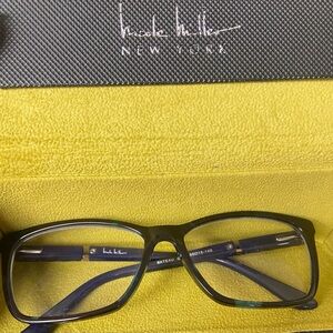 Nicole Miller Blue- Black Women’s Eyeglasses NU 
Excellent designer quality!